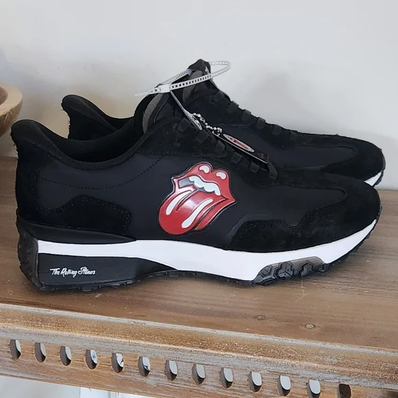Mark Nason Skechers Sneakers x The Rolling Stones: Neo Jogger - RS Lick Mens 9.5 - Picture 2 of 16